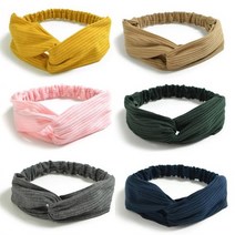 [러브옥스] 면골지 헤어밴드 헤어연출 반다나 패션 머리띠