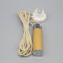 문앤유 고급 스틸 원형 최다색상 콤비 롤 블라인드줄 블라인드 줄 클러치 손잡이 커버 부속품 부품 클러치 색상다양 교체, 우드 베이지, 콤비 앤드 플러그