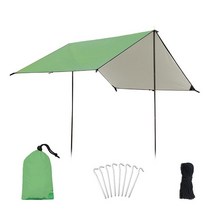 2X3 M 야외 차양 천 재난 완화 캠핑 피크닉 방수 자외선 차단 천막 텐트 장비, [03] Picture 3