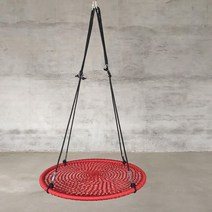 감통그네 감각 발달 훈련 원형 스윙 그네 유치원 놀이터, 레드 120cm