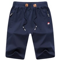 위즈아이 지퍼 밴딩 트레이닝 5부 반바지 여름 팬츠 WI005PN