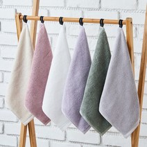 소프트터치 모달 고리수건 무지 6매 핸드타올.소프트터치(SF)(무료배송), 모달고리수건무지6매_다크핑크