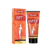 EELHOE 대외무역 크로스보디 크림 허리가 가는 복근 크림 다리 날씬 근육 감소 파프리카 마사지 젤, 60ml