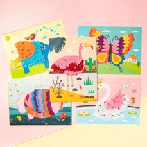 만들기자랑 부직포 스티커만들기/만들기재료/스티커놀이/꾸미기, 물고기