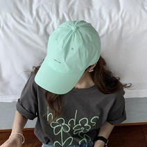 7컬러 파스텔톤 볼캡 캡모자 모자 여름모자 여자모자 여성모자 레터링 자외선차단 커플모자 여행 등교 집앞