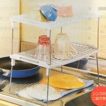 [RA㏓] 간편정리 수납 선반 L 1P 주방용품 싱크인 씽크인 틈새 ▷_§Ea, 옵션없음($#%)
