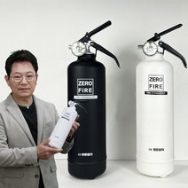 한문철TV 한블리 카르노 차량용 휴대용 가정용 ABC 분말 소화기, 1kg 소화기 스트랩 (소화기 X), 1개