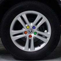 실리콘 휠 볼트커버 캡 낱개판매 휠캡/휠악세사리, 선택:17mm 오렌지