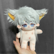 무속성솜인형 20cm 아이돌인형 DIY 제작 만들기, 그레이 남자 아이돌 인형2