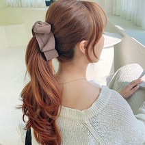 로맨스 리본 바나나 머리핀 집게핀 명품 올림머리 심플 데일리 고급 예쁜 여자 헤어핀 삔