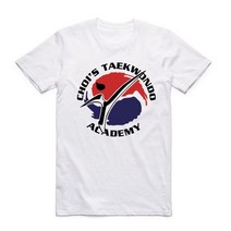 남자 패션 프린트 태권도 티셔츠 화이트 오 넥 반팔 여름 스타일 streetwear 탑 티 피트니스 쿨
