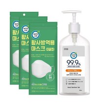 황사방역마스크(KF-94)3P*30PACK(90장)+99.9% 손소독겔575ML