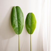 바나나 잎 조화-여름인테리어 여름꾸미기 여름소품 야자수잎 여름식물 여름조화 열대조화 포인트 인테리어, 대