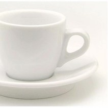 누보 바리스타 에스프레소 잔 세트, 백색, 10세트