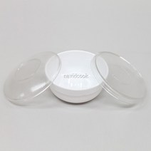 26597-PC 병원용 국그릇 뚜껑 환자용 병원용 식기세트 요양원 PC128SB PC식기, 미색라운드 뚜껑만 PC50SB
