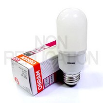 오스람 LED 스틱 전구 220V 7W (백열전구 60W 대체), 전구색(2700K)