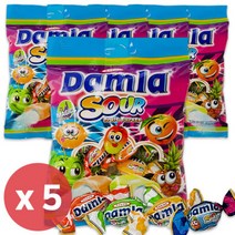 타야스 담라 사워 소프트 캔디 90g x 5개 베베토 젤리