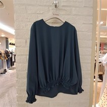 [에스티프렌치아이] ST프렌치 SH01 데일리 라운드블라우스 데일리 라운드 블라우스 FM