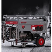 가솔린/디젤발전기 380V 3/5/10kw 전원공급장치, 5KW 가솔린 발전기 220V 손전등더블스타트