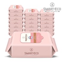 스마트에코 안단테 엠보휴대 20매X20팩 아기물티슈