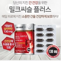 소중한 지친 간 육체 만성 피로 누적 회복 에 좋은 ALT AST 수치 낮추는 먹는 보호제 영양제, 1BOX(2개월분), 1개
