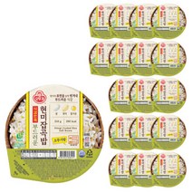 오뚜기 식감만족 찰진현미잡곡밥, 210g, 18개