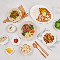 [풀무원] 디자인밀 건강한 도시락 정성한상 1주/5일_홈배송, 없음, 1개