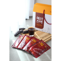 [제주웰링 서울 지사] 제주 국내산 해삼으로 제조한 해삼 진액, 1박스, 1박스 80ml * 30포