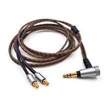 오디오 테크니카 ATH-LS50 LS70 LS400 E40 E50 LS300 E70 LS200 A2DC 교체 헤드셋 케이블, 120cm 4ft