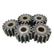 스퍼 기어 2m14 톱니 거친 구멍 10 mm 모터 45 # 탄소강 소재 피니언 총 높이 20mm 1 개, 01 14 치아_01 process hole-10 mm