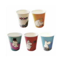 무민 5종 컬러 종이컵 9oz 5종 x 10p, 4개, 10개입