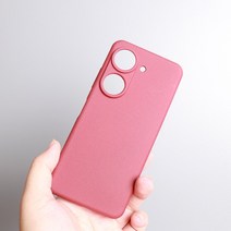 ASUS Zenfone 9 9Z 8 7 Pro 6 6Z 케이스 모래 매트 소프트 실리콘 전체 보호 카메라 낙하 방지 미끄럼 커, 06 for Zenfone 9Z, 03 Wine