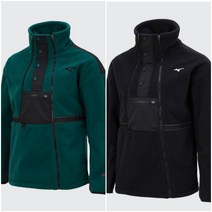 #NC안산 고잔 미즈노# 미즈노 크로스키 후리스 아노락 반집업 자켓 CRO SKI FLEECE BONDING JACKET