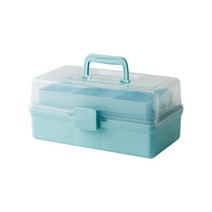 락앤락 3단 다용도 수납박스 INP1043BLU, 1개