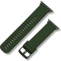 비브 애플워치 비비드 실리콘 밴드 호환, 브리티시 그린, 42/44/45/49mm