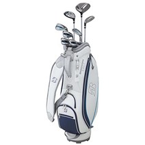 브리지스톤 골프 클럽 세트 BG-100L 여성 8개클럽 캐디백 포함, 네이비