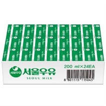 서울우유 멸균우유 200MLx24입, 옵션2 - 신선포장 (아이스박스포장)