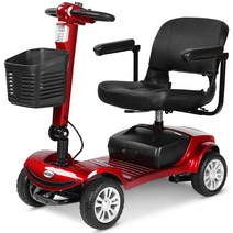 노인 스쿠터 4륜 전동차 어르신 전기 자동차 배터리, 20Ah리튬 + 60마일 + 300W +2인승