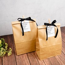 디자인랩 벌크 크라프트 종이봉투 선물 포장 중, 1개