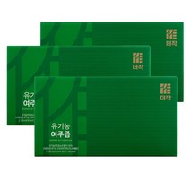 더작 유기농 여주즙 3박스(90포 저온효소추출