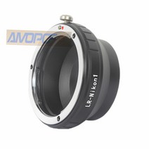 LR-니콘호환 1 어댑터 Leica 호환 R N1 J1 J2 J3 J4 J5 S1 V1 V2 V3 AW1 카메라, 한개옵션0