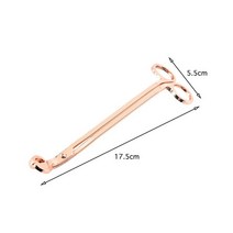 캔들용품 비마킹 캔들 커터 후크 아로마 테라피 트리머 오일 램프 윅 가위 홈 인테리어 케어 액세서리, 02 Rose Gold