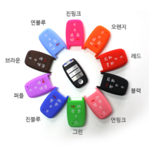 K프리미엄 올뉴카니발 스마트키 케이스, 블랙, O타입