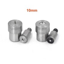 유압 프레스 압착기 자키 KALASO-655 633 831 1 세트 금속 스냅 버튼 10mm 12.5mm 다이 금형 도구 핸드 기, 01 10mm Mould