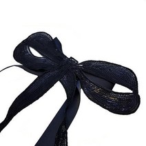 영화사 영화사 검은리본 스팽글 자수 와펜 의류 리폼 패치 (2050570)