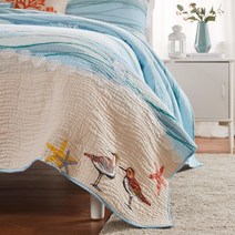 Greenland Home Maui 퀼트 세트 정품보장, Multicolor