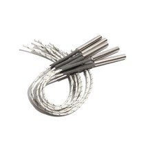 5PCS 9.5mm 50 60mm 316 스테인레스 스틸 관형 난방 파이프 카트리지 히터 110V/220V/380V 200W/210W/220W/230W 전기 요소, [03] 380V, [05] 230W 9.5x60mm(DxL)