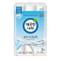 깨끗한나라 순수시그니처 27m, 30개, 1개