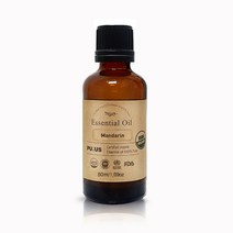 퓨어스 유기농 만다린 에센셜 오일 50ml / USD 아로마 베이스 페이스 릴렉싱 오일