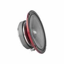 DS18 PRO-SM6.2 슬림 라우드 스피커 - 16.5cm(6.5인치) 미드레인지 레드 스틸 바스켓 최대 전력 400W 200W RMS 2옴 - 프리미엄 품질 오디오 스, Ferrite Magnet, 6.5-Inch